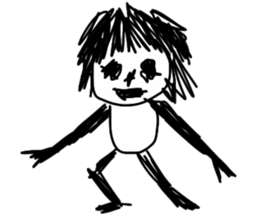 Darkness ghost sticker #7706463