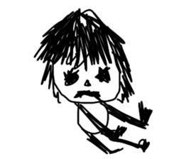 Darkness ghost sticker #7706466