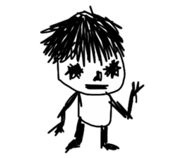 Darkness ghost sticker #7706467