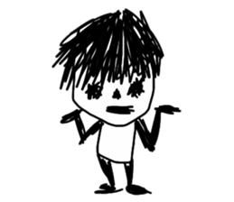 Darkness ghost sticker #7706469