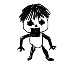 Darkness ghost sticker #7706471