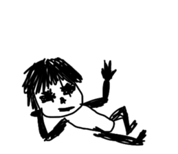 Darkness ghost sticker #7706473