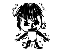 Darkness ghost sticker #7706474