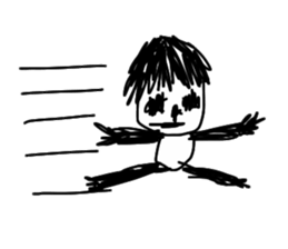 Darkness ghost sticker #7706476