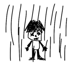 Darkness ghost sticker #7706479