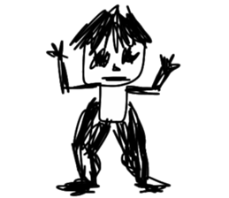 Darkness ghost sticker #7706481