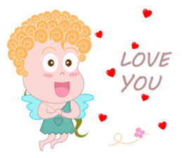 Tony cupid online (English) sticker #7706517