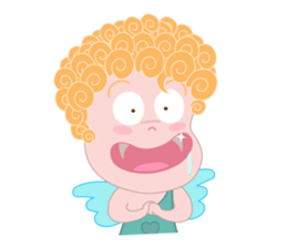 Tony cupid online (English) sticker #7706519