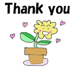 Pretty Sticker of conversation ver.2 sticker #7706610