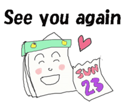 Pretty Sticker of conversation ver.2 sticker #7706624