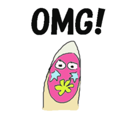 Pretty Sticker of conversation ver.2 sticker #7706634