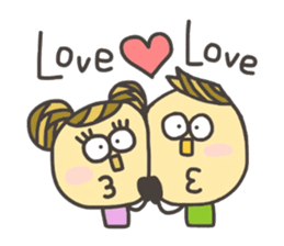 Kopitto Girl and Boy 3 sticker #7706804