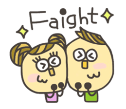 Kopitto Girl and Boy 3 sticker #7706838