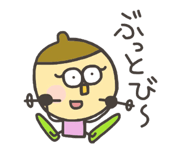 Kopitto Girl DONGURIKO sticker #7706853