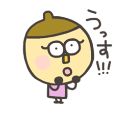 Kopitto Girl DONGURIKO sticker #7706864