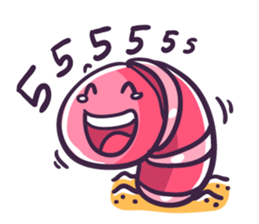 My friends is earthworm sticker #7707333