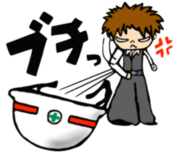 the work 2 sticker #7707485