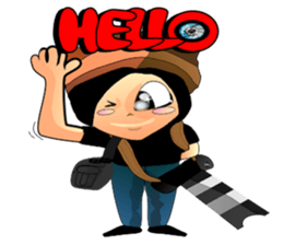 photographers Ver.English sticker #7707724