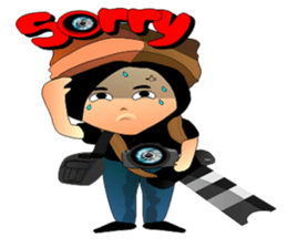 photographers Ver.English sticker #7707748