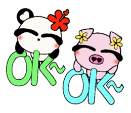 I love Hawaii! Reply Hen of the damper sticker #7708012