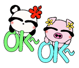 I love Hawaii! Reply Hen of the damper sticker #7708012