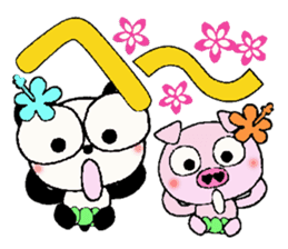 I love Hawaii! Reply Hen of the damper sticker #7708028