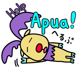 The reindeer speaking Finnish 2 sticker #7708065