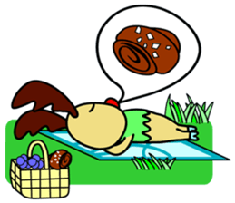 The reindeer speaking Finnish 2 sticker #7708071