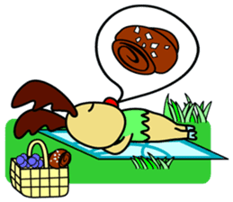 The reindeer speaking Finnish 2 sticker #7708071