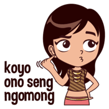 Stiker Wa Jowo Lucu Moa Gambar Stiker Wa Jowo Lucu Moa Gambar