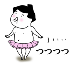 Loose sumo wrestlers sticker #7708451