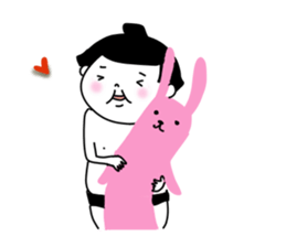 Loose sumo wrestlers sticker #7708462