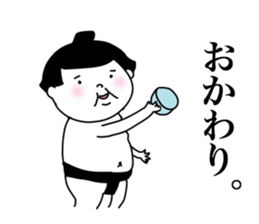 Loose sumo wrestlers sticker #7708465