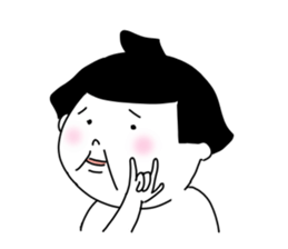 Loose sumo wrestlers sticker #7708466