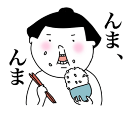 Loose sumo wrestlers sticker #7708477