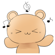 Positive bear sticker #7709033