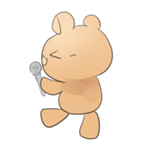 Positive bear sticker #7709048