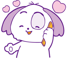 Hanging ear "Pockie" sticker #7709070