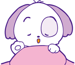 Hanging ear "Pockie" sticker #7709075