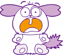 Hanging ear "Pockie" sticker #7709078