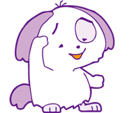 Hanging ear "Pockie" sticker #7709084