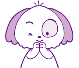 Hanging ear "Pockie" sticker #7709087