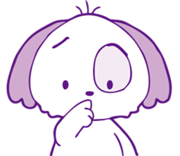 Hanging ear "Pockie" sticker #7709088