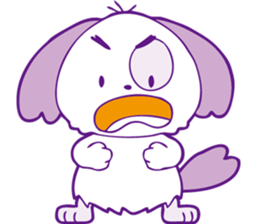 Hanging ear "Pockie" sticker #7709089