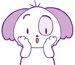 Hanging ear "Pockie" sticker #7709092