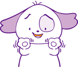 Hanging ear "Pockie" sticker #7709094