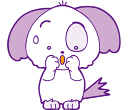 Hanging ear "Pockie" sticker #7709096
