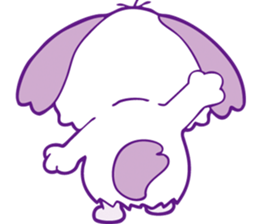 Hanging ear "Pockie" sticker #7709098
