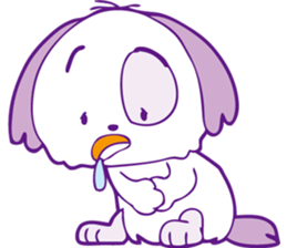 Hanging ear "Pockie" sticker #7709099