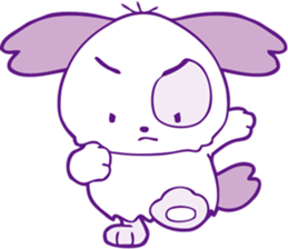 Hanging ear "Pockie" sticker #7709100